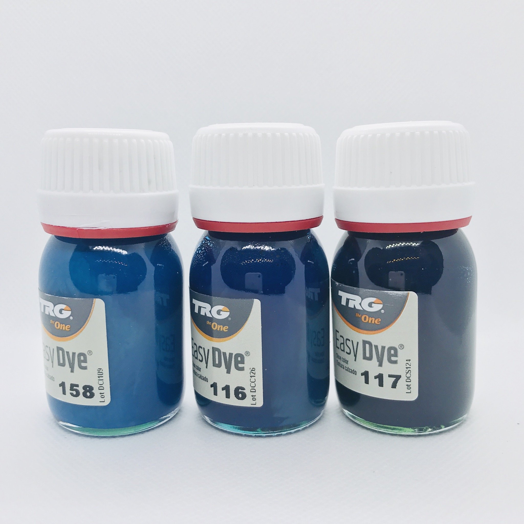 Modré Barvy na boty Easy Dye TRG